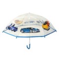 Зонт детский Автомобиль 46см прозрачный