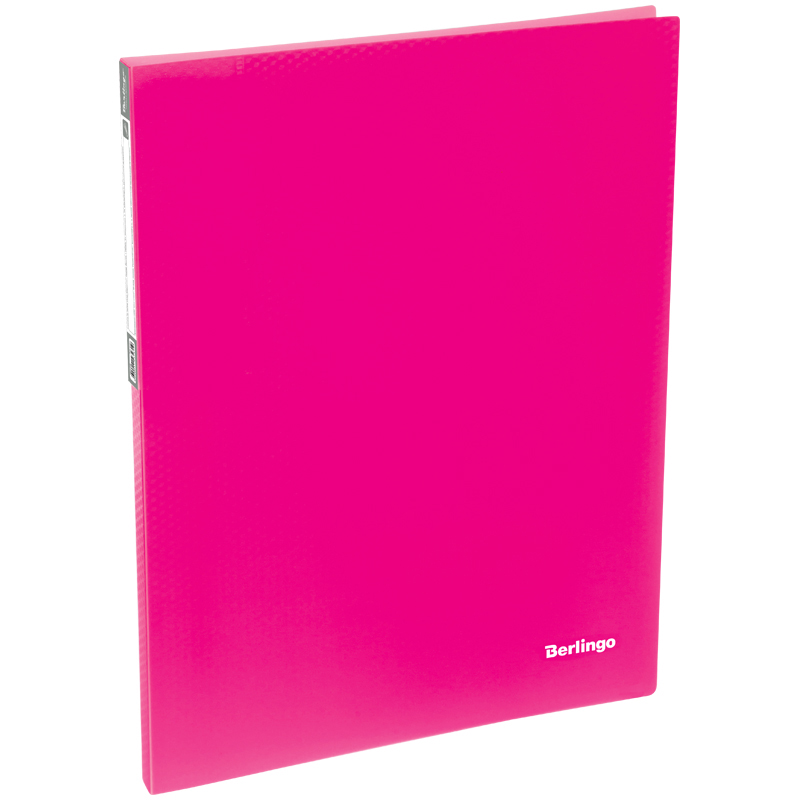 Папка-скоросшиватель Berlingo 17мм Neon 700мк розовая