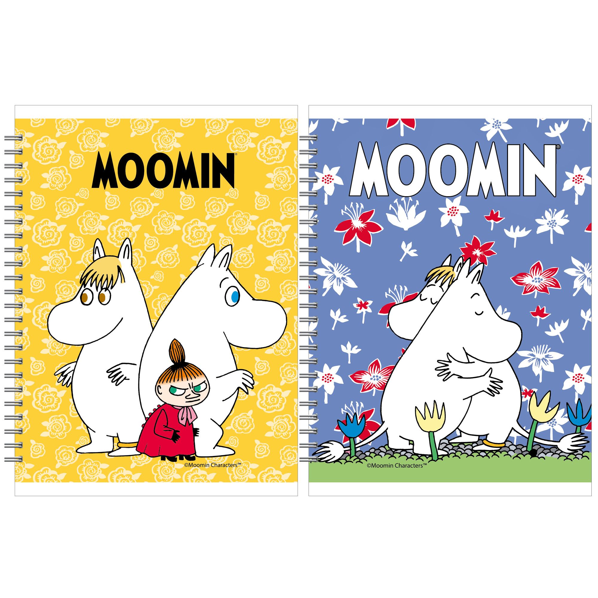 Зап. книжка А6 80л кл спир Moomin