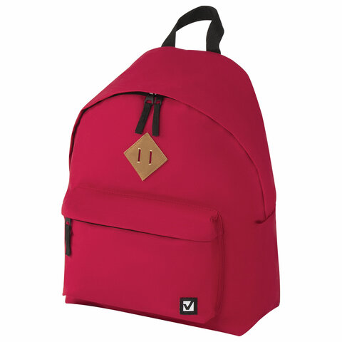 Рюкзак молодежный Brauberg красный 41*32*14