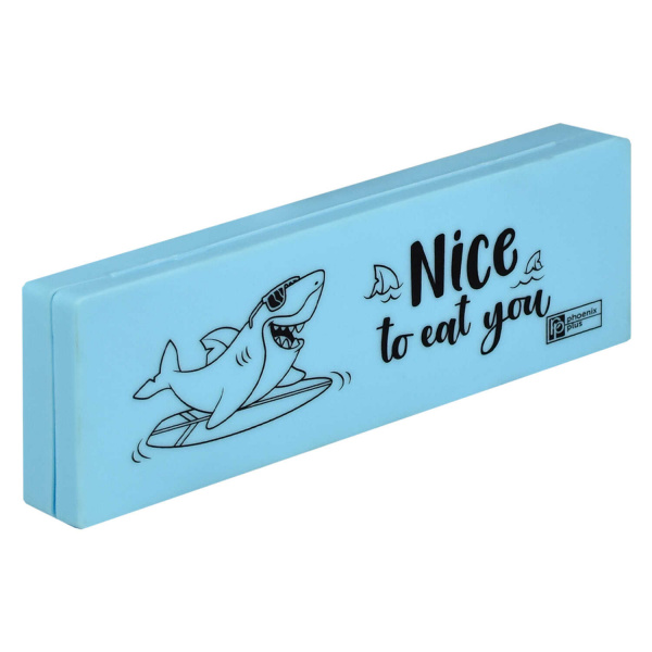 Пенал 1 отд пуст Акула