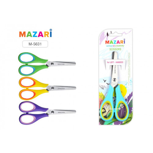 Ножницы для левшей детские 125 мм Mazari