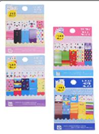 Блок липкий Закладки-разделители сув 5цв 20л Funny bear