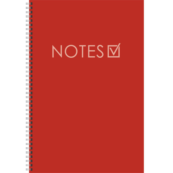 Ежедневник А6 New day. Красный