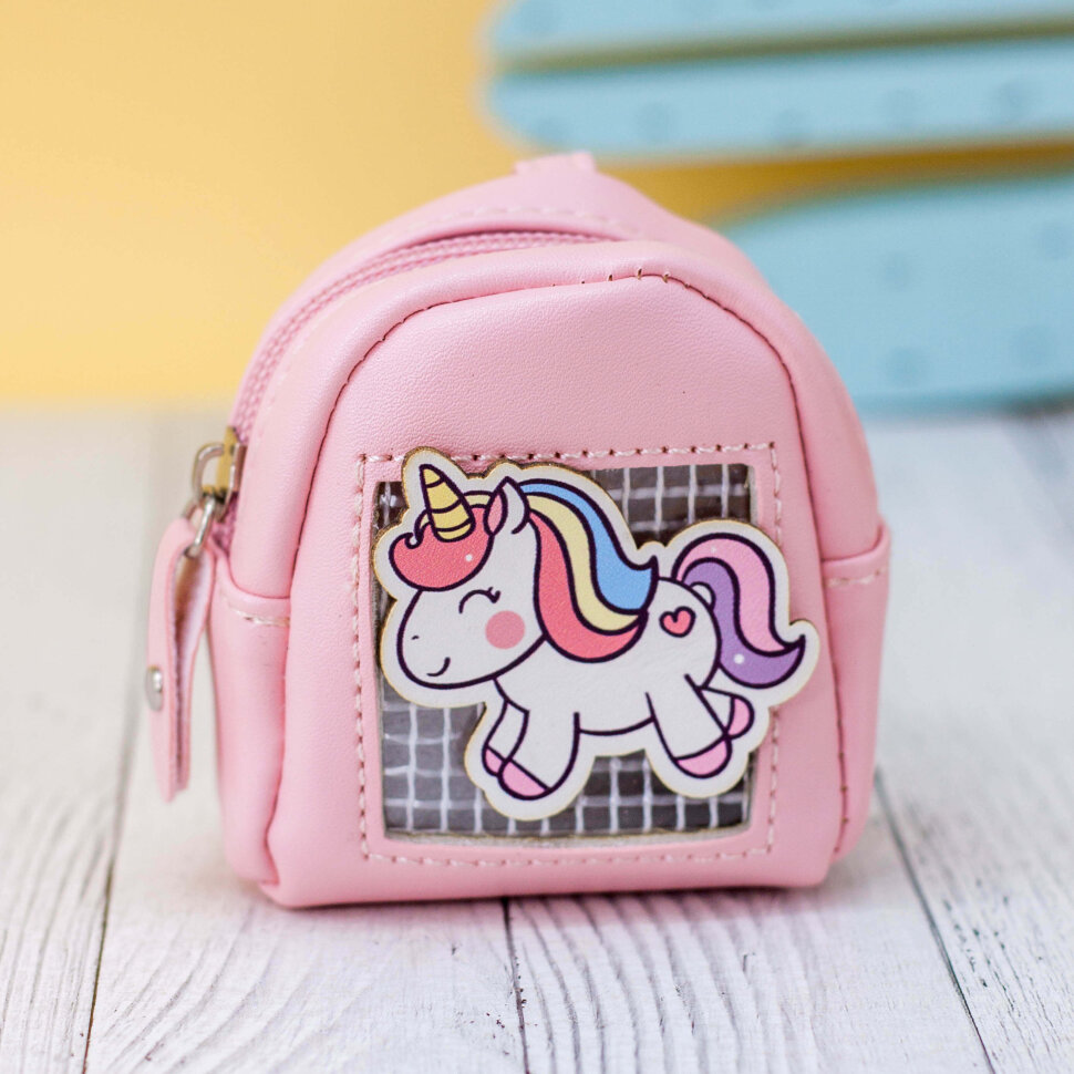 Кошелёк детский Алеф Unicorn pink