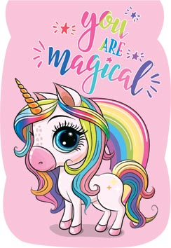 Закладка-магнит Единорожка