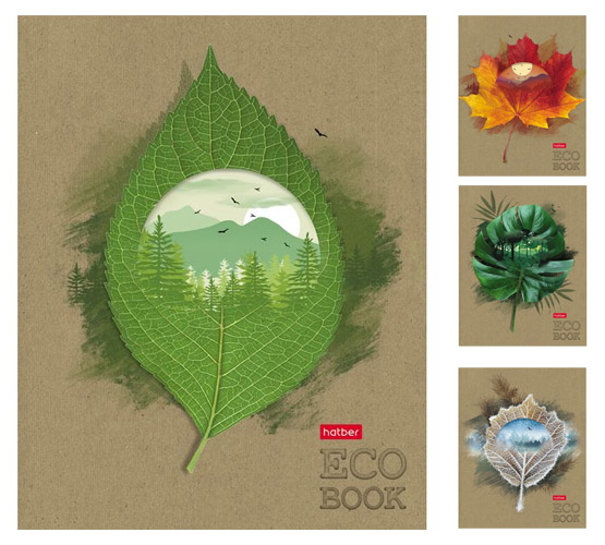 Тетрадь 96л кл КРАФТ Green Life