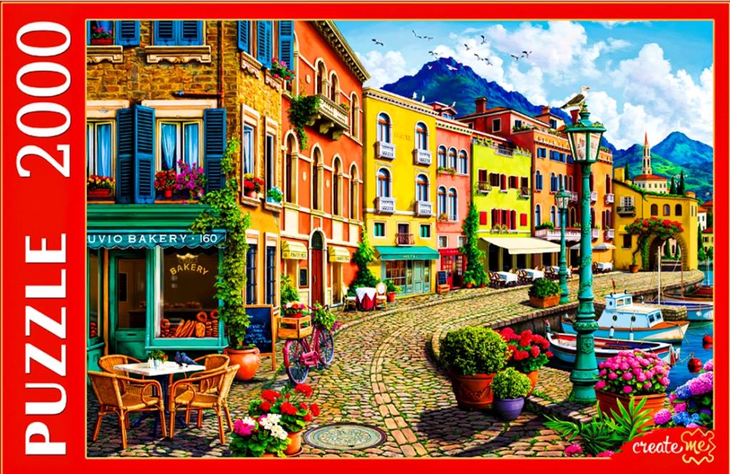 Пазл 2000 Яркая летняя набережная