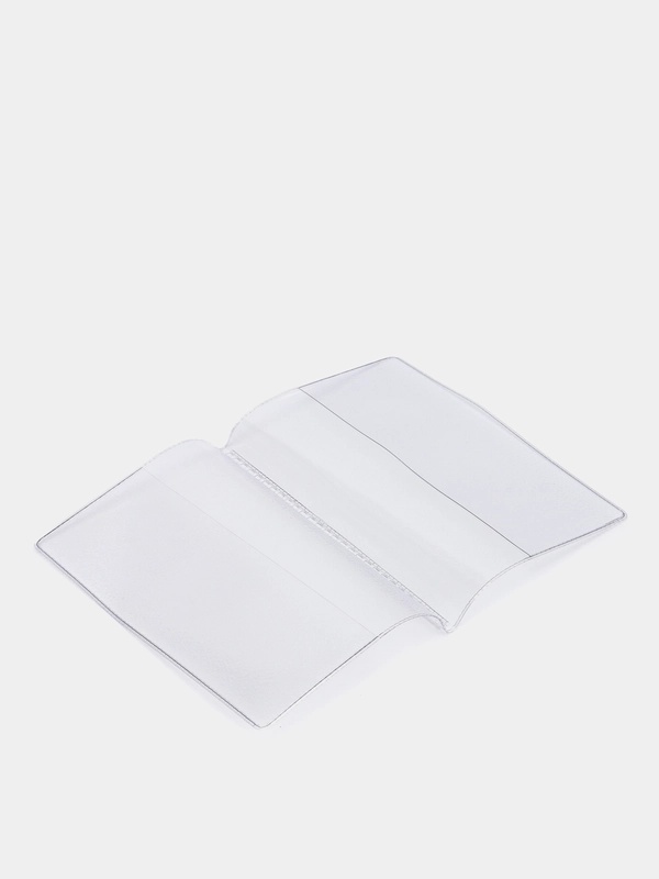 Обложка для паспорта ПВХ прозрачная