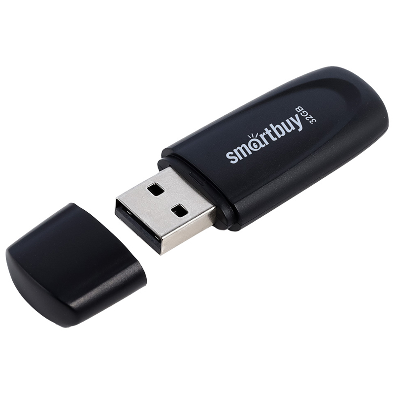 Флэш-карта USB 32GB 2.0 Scout Flash Drive черный