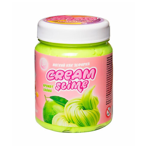 Слайм Cream-Slime с ароматом лайма 250г