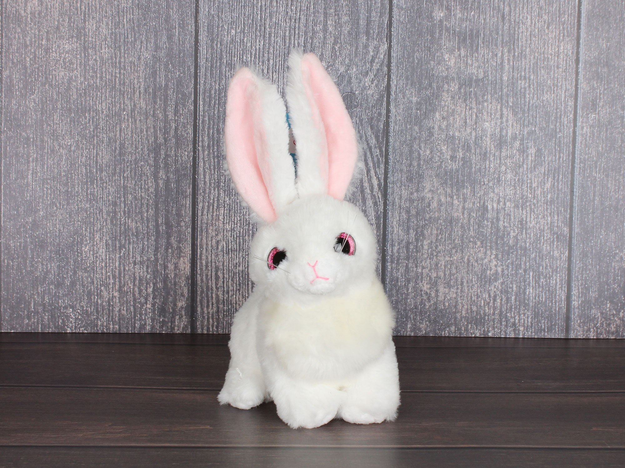 Мягконабивная Кролик белый 25см