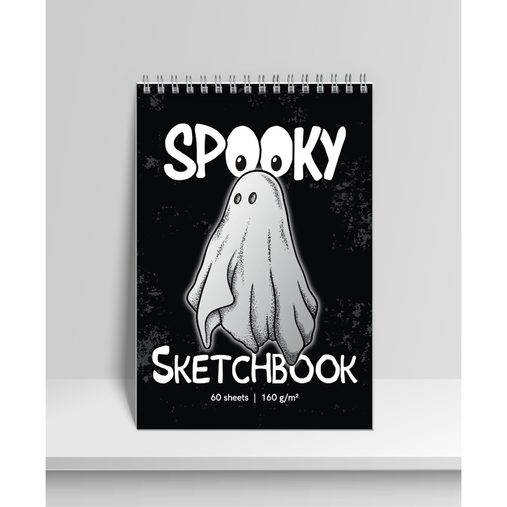 Скетчбук 165*235мм 60л тв спир Приведение 160г