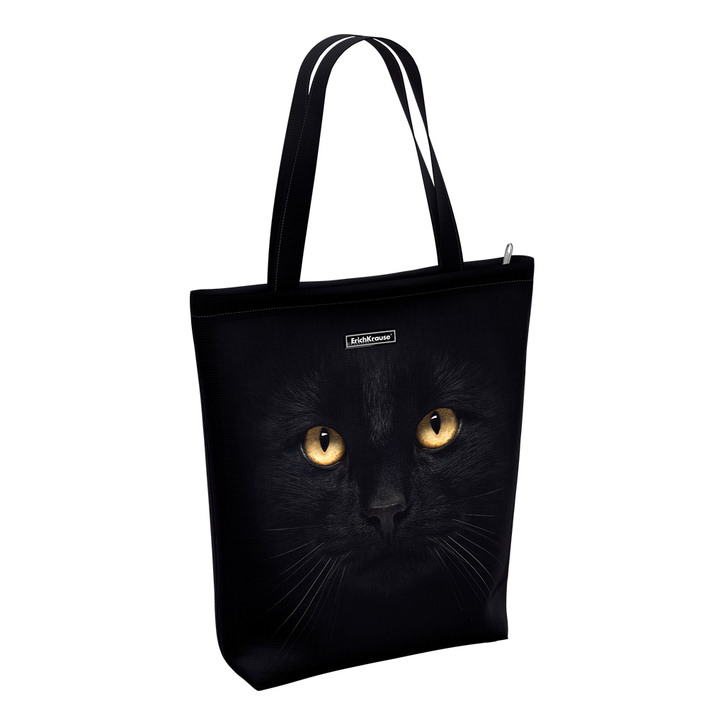Сумка-шоппер EK Black Cat на молнии