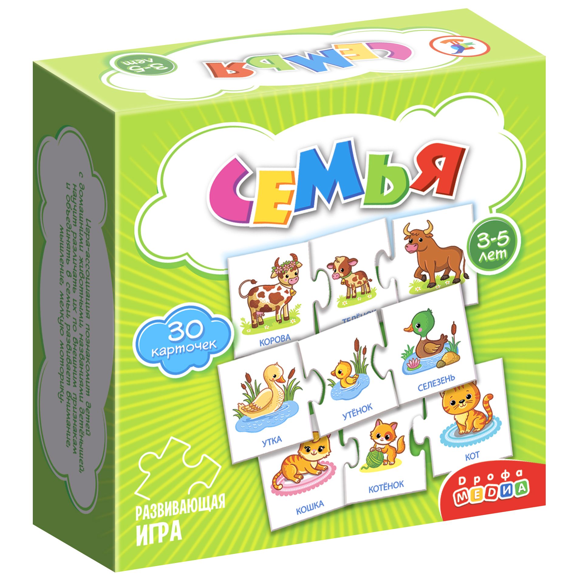 Игра Развивающая Мини-игры Семья , Дрофа-Медиа 2023г. 430,00р.