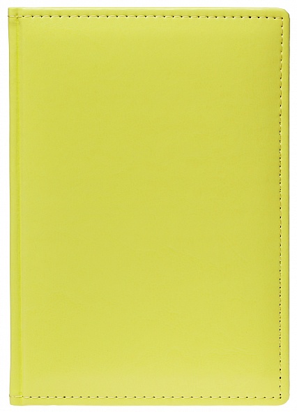 Ежедневник А5 2024г Nebraska Thermo Charm Лимонный Ляссе