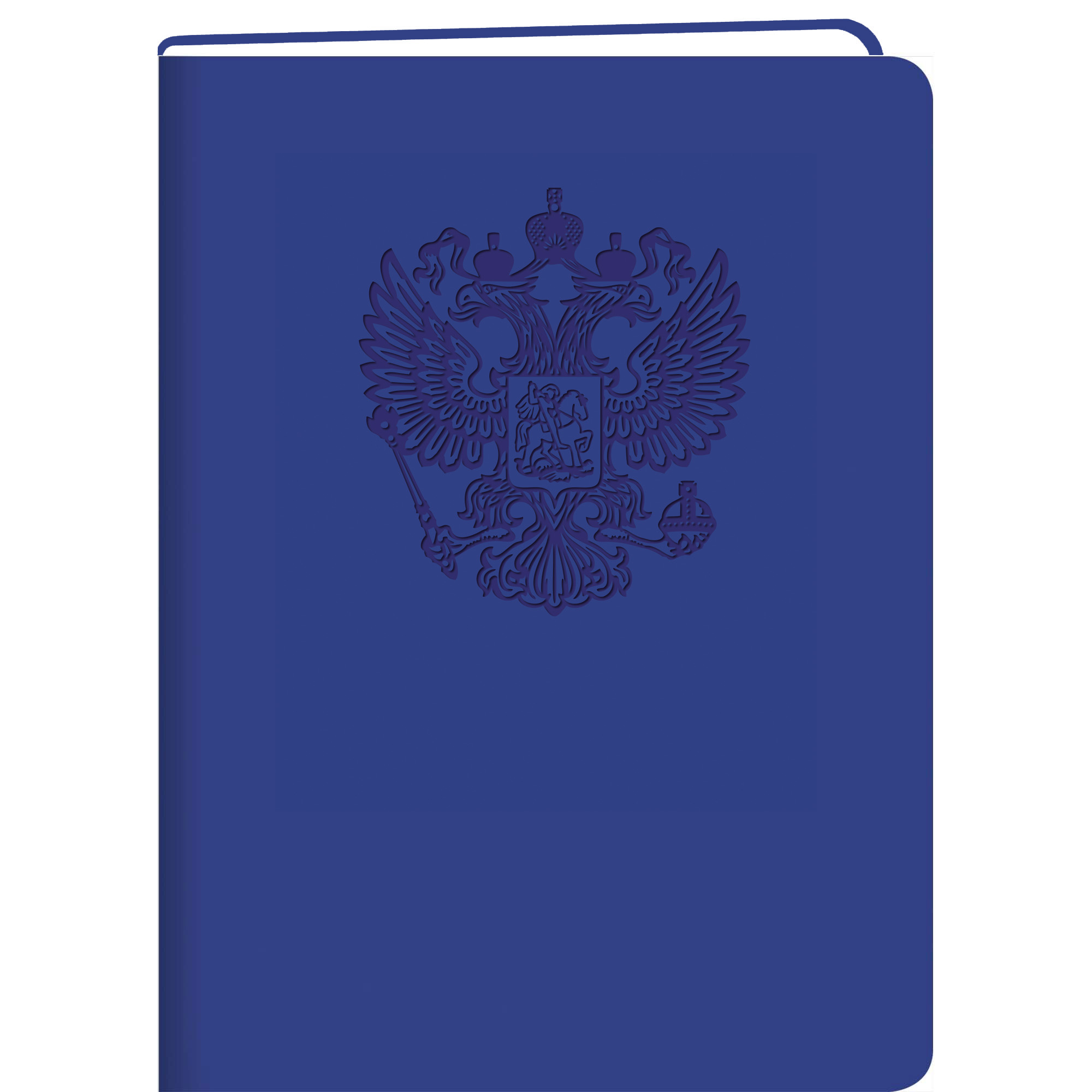 Зап. книжка А4 96л кл тв Basics. Герб кож/зам