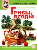 Тематический словарь в картинках: Мир растений и грибов: Грибы. Ягоды