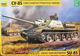 Сборная модель Советский истребитель танков "СУ-85" 1/35
