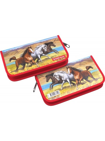 Пенал 1 отд пуст EK Horses