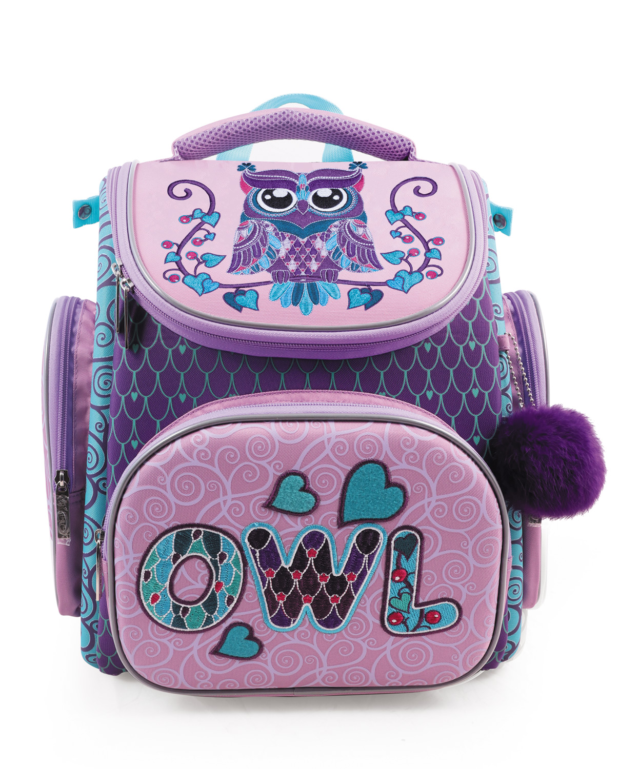 Ранец трансформер Hatber Compact Plus Owl + мешок