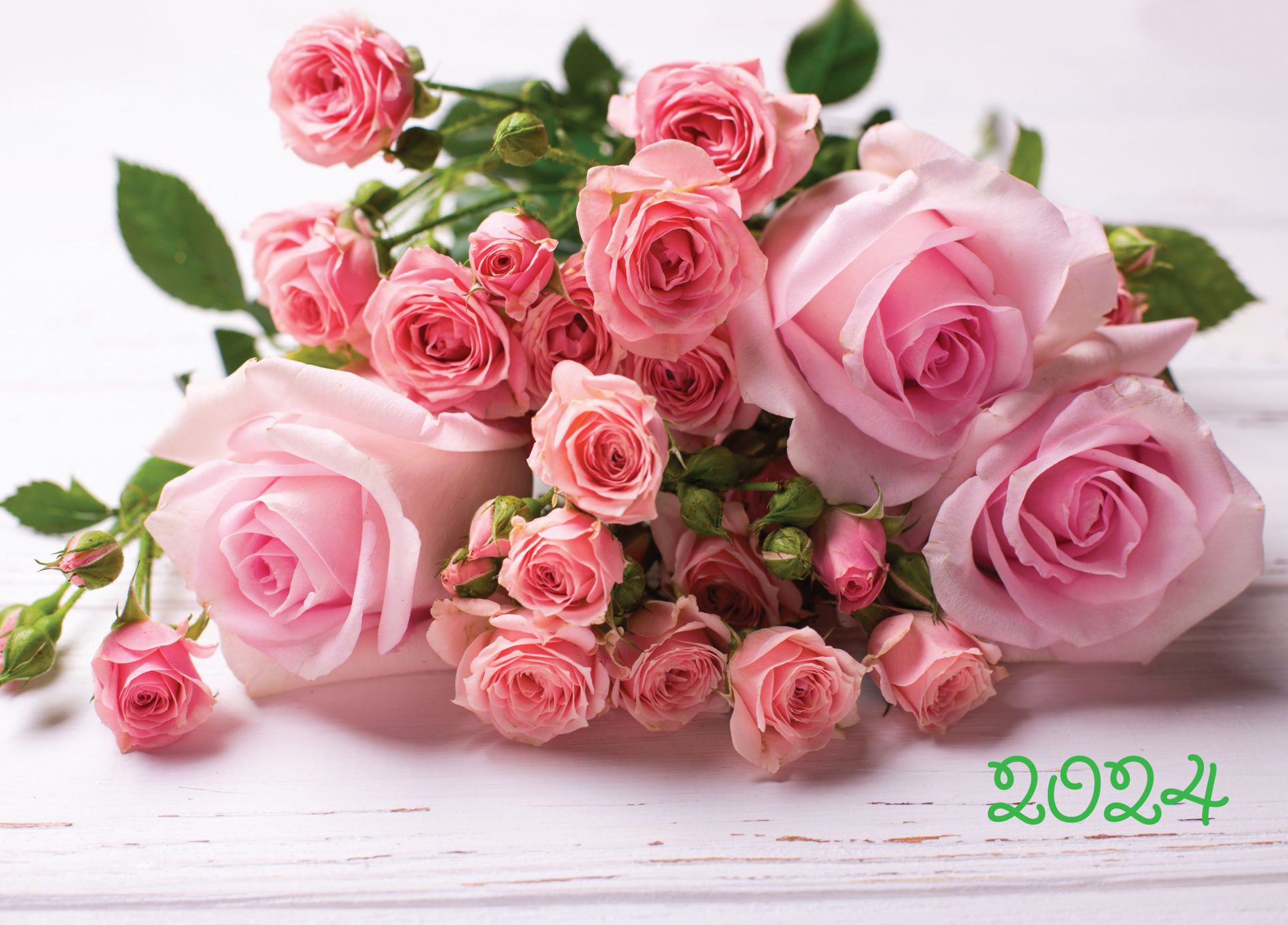 Календарь квартальный 2024 КВК-15 Розы