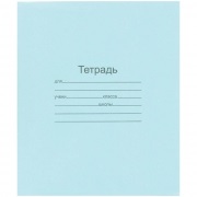 Тетрадь 24л клетка (зеленка)