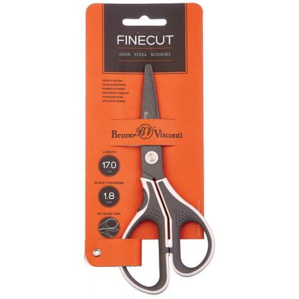 Ножницы 172 мм BV Finecut (эргономичные ручки, тефлонов. покрытие)