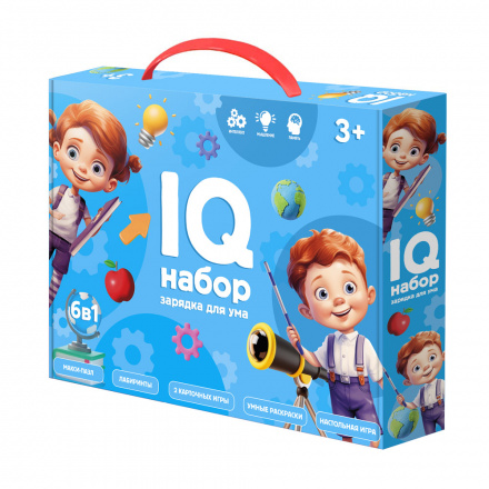 Игра Набор IQ-набор 6в1 Зарядка для ума