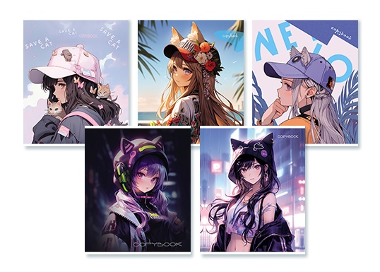 Тетрадь 48л кл Аниме. Манга