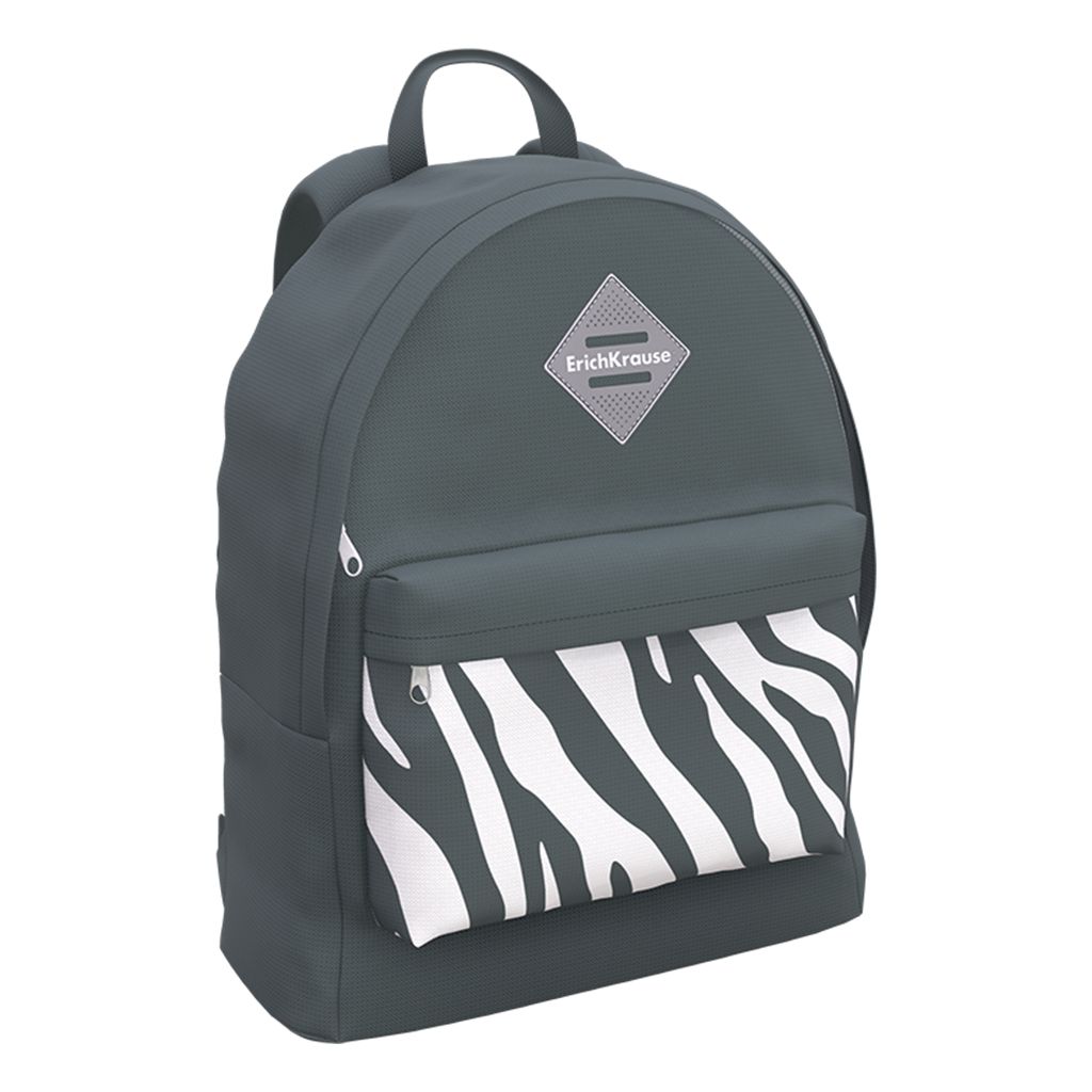 Рюкзак молодежный EK Light Grey Zebra