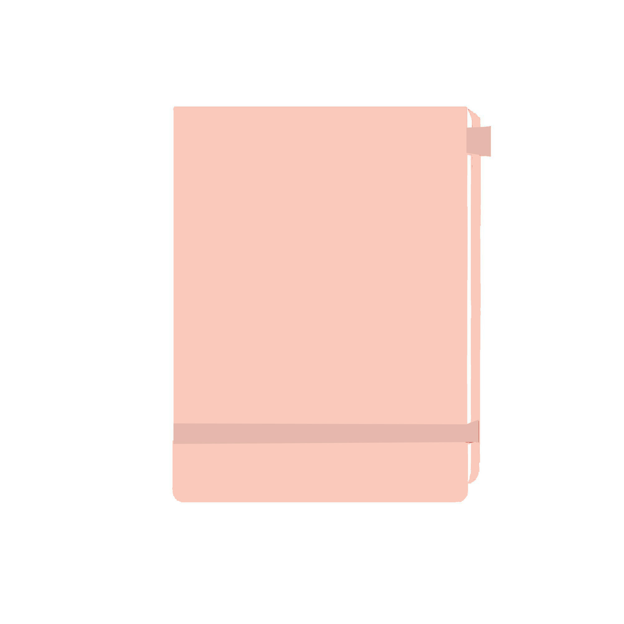 Блокнот А6- 50л лин тв Joy Note Розовый (на резинке)