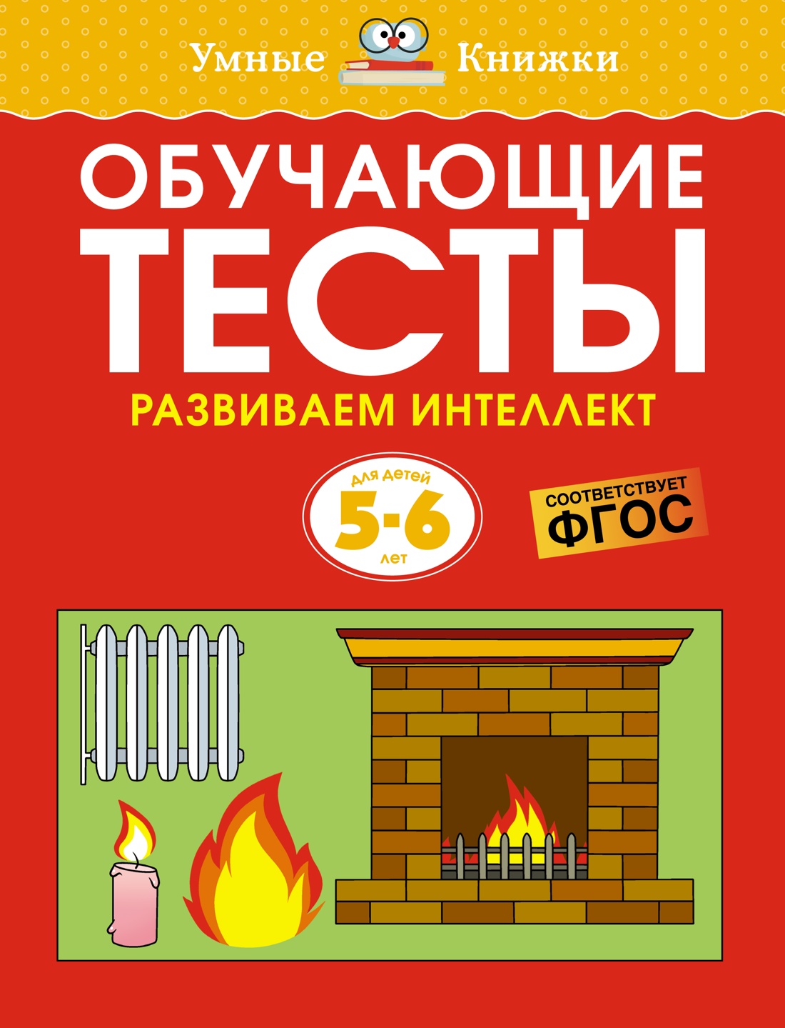 Обучающие тесты. Развиваем интеллект: Для детей 5-6 лет