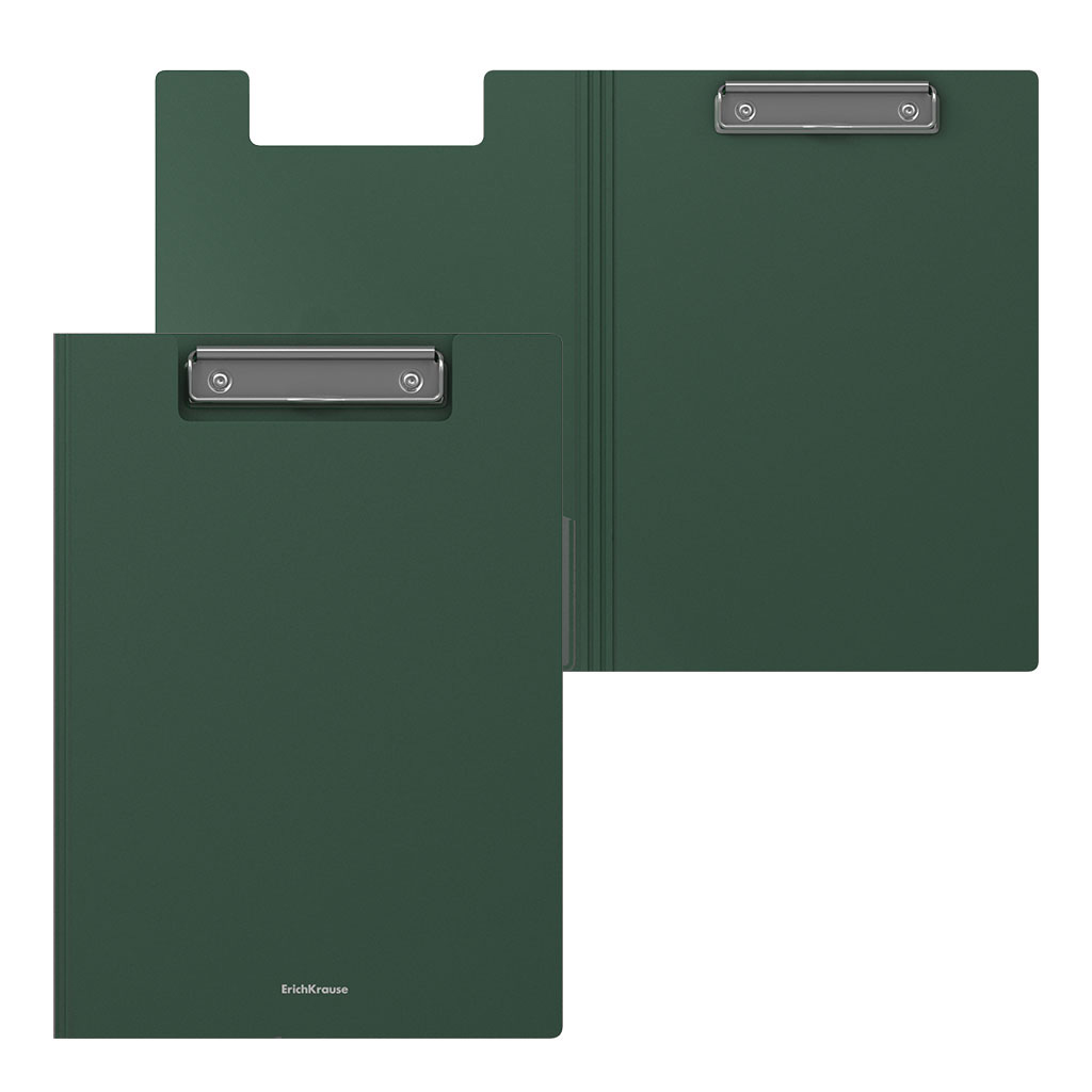 Папка-планшет А4 двойной EK Matt Classic зеленый