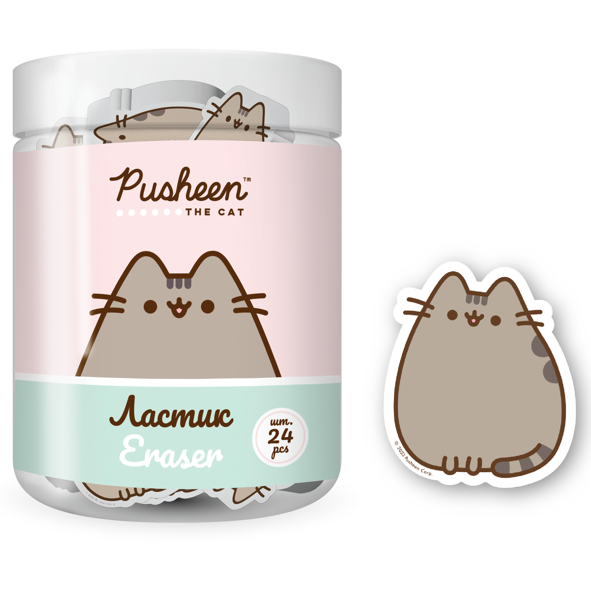 Ластик сув Pusheen