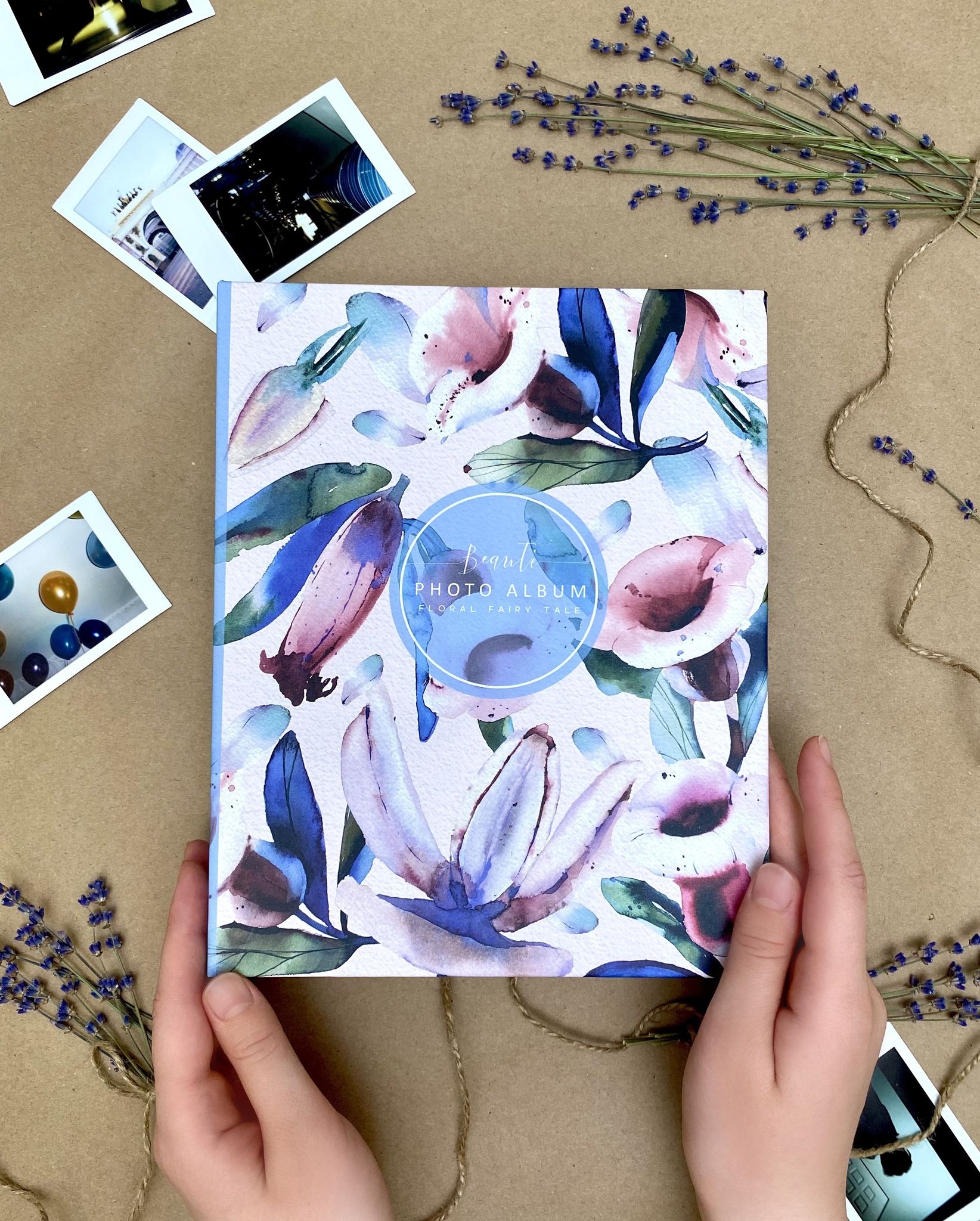 Фотоальбом 10*15 200 фото Flora art Аква колокольчики