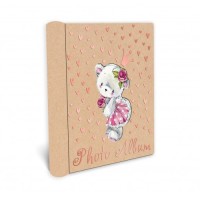 Фотоальбом магнитный 20л Мишка