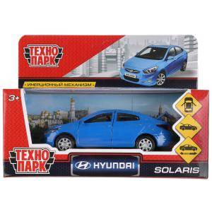 Машина Hyundai Solaris металл 12см, открыв. двери, инерц., синий