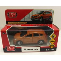 Машина Honda CR-V металл 12см, открыв. двери, инерц, золотой