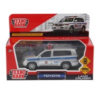 Машина Полиция Toyota Land Cruiser 12,5см, открыв. двери, инерц.