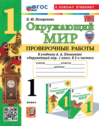 Окружающий мир. 1 класс: Проверочные работы к учебнику Плешакова А.А. ФГОС НОВЫЙ (к новому учебнику).