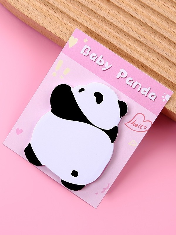 Блок д/записей сув Chubby panda, pink