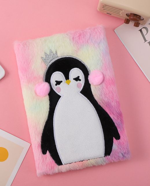 Зап. книжка А5 Алеф Royal penguin (мех) детская
