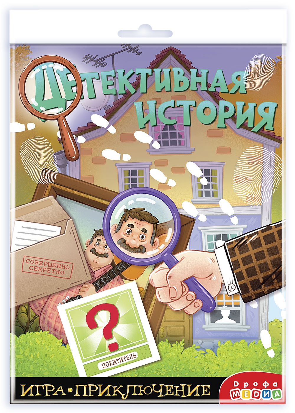 Игра Настольная Ходилка Игра-приключение. Детективная история