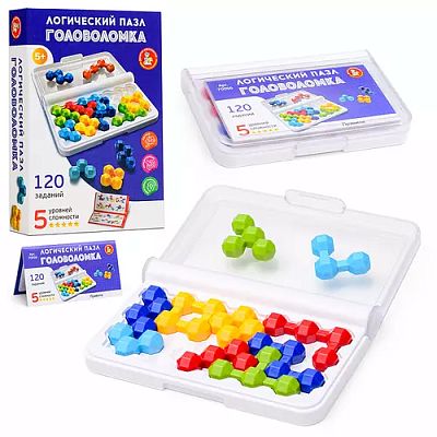 Игра Головоломка Логический пазл Учись играя фигурн 10эл