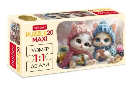 Пазл Maxi 20 Глазки, ушки, носики