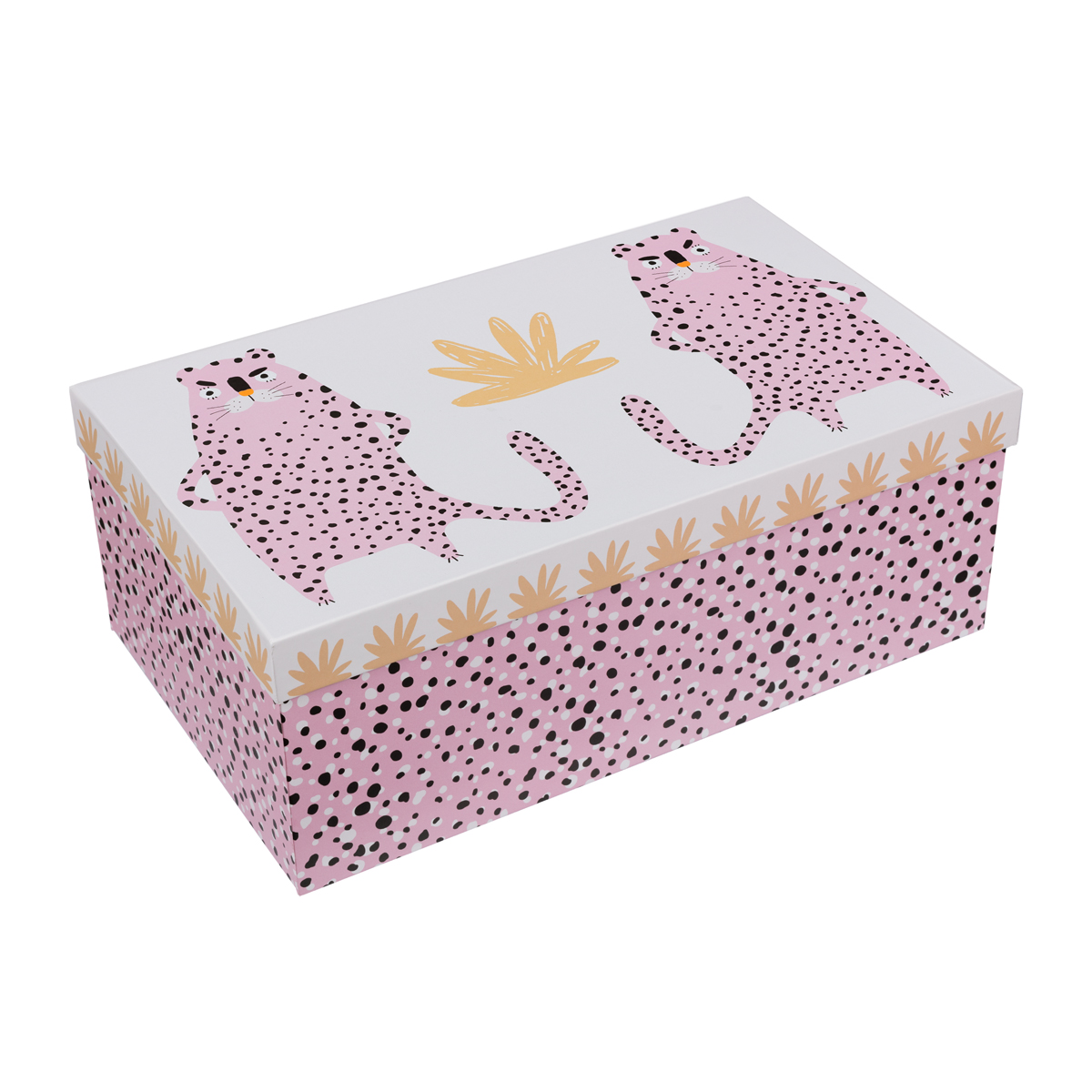 Праз Коробка прямоуг Stilerra 33*20,5*13 Ассорти (розовые)