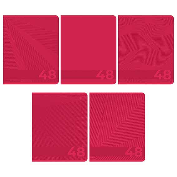 Тетрадь 48л лин Viva Margenta