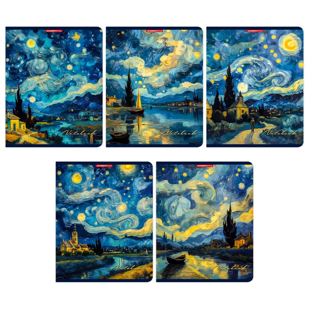 Тетрадь 96л кл Ночь Ван Гога