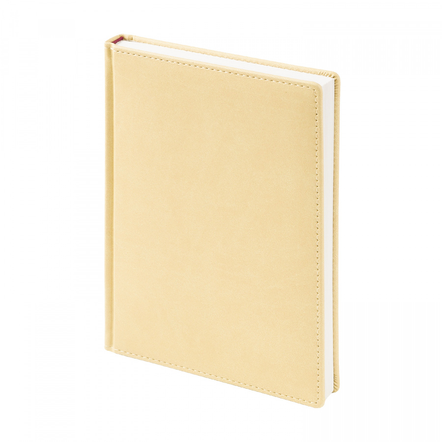 Ежедневник А5 Velvet бежевый недат